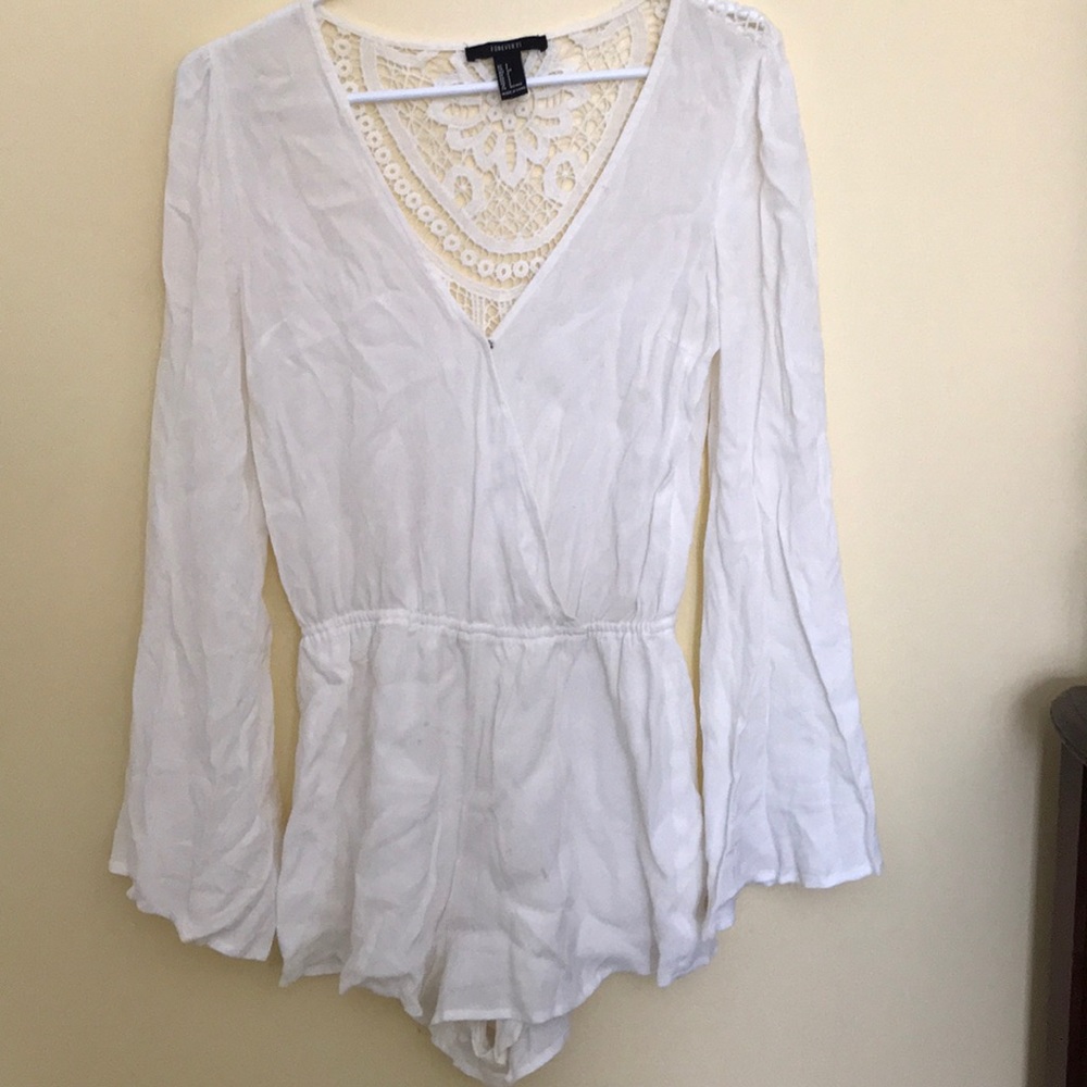 White Romper